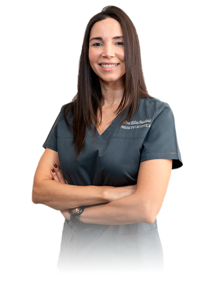 Dra Elisa Matheus en consulta